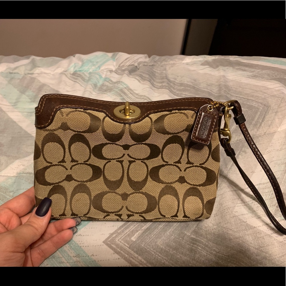 Coach wristlet